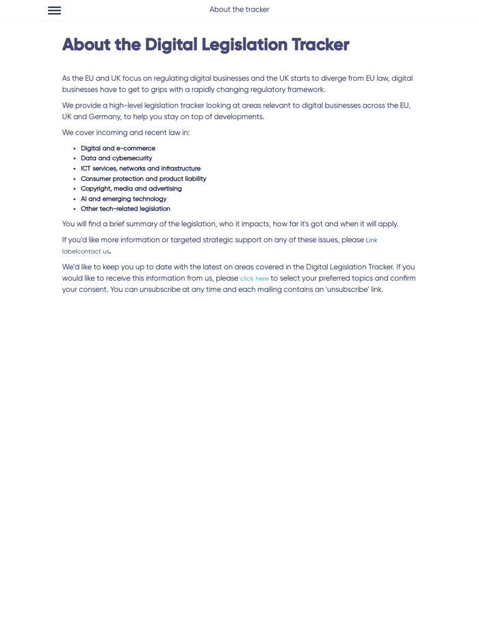 TW Digital Legislation Tracker