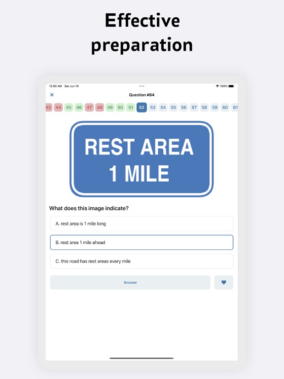 Screenshot #5 pour California DMV — practice test
