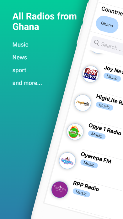 Ghana Radio stations - online Screenshot