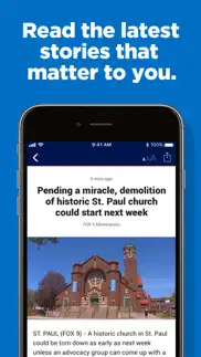 fox 9 minneapolis: news iphone screenshot 3