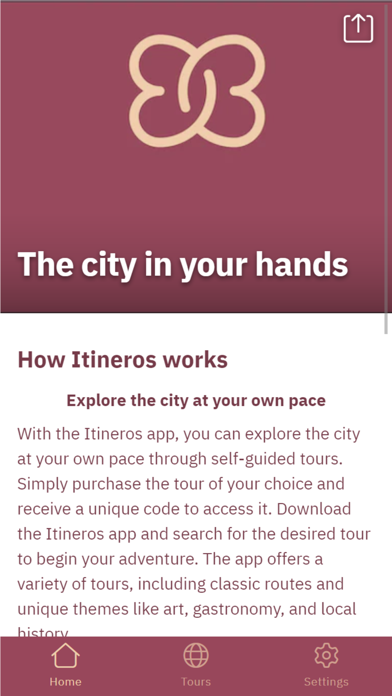 Itineros Screenshot