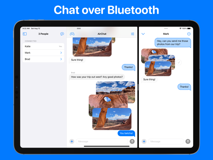 AirChat Peer-to-Peer Chat