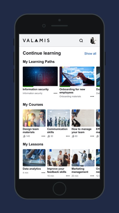 Veida Mobile Screenshot