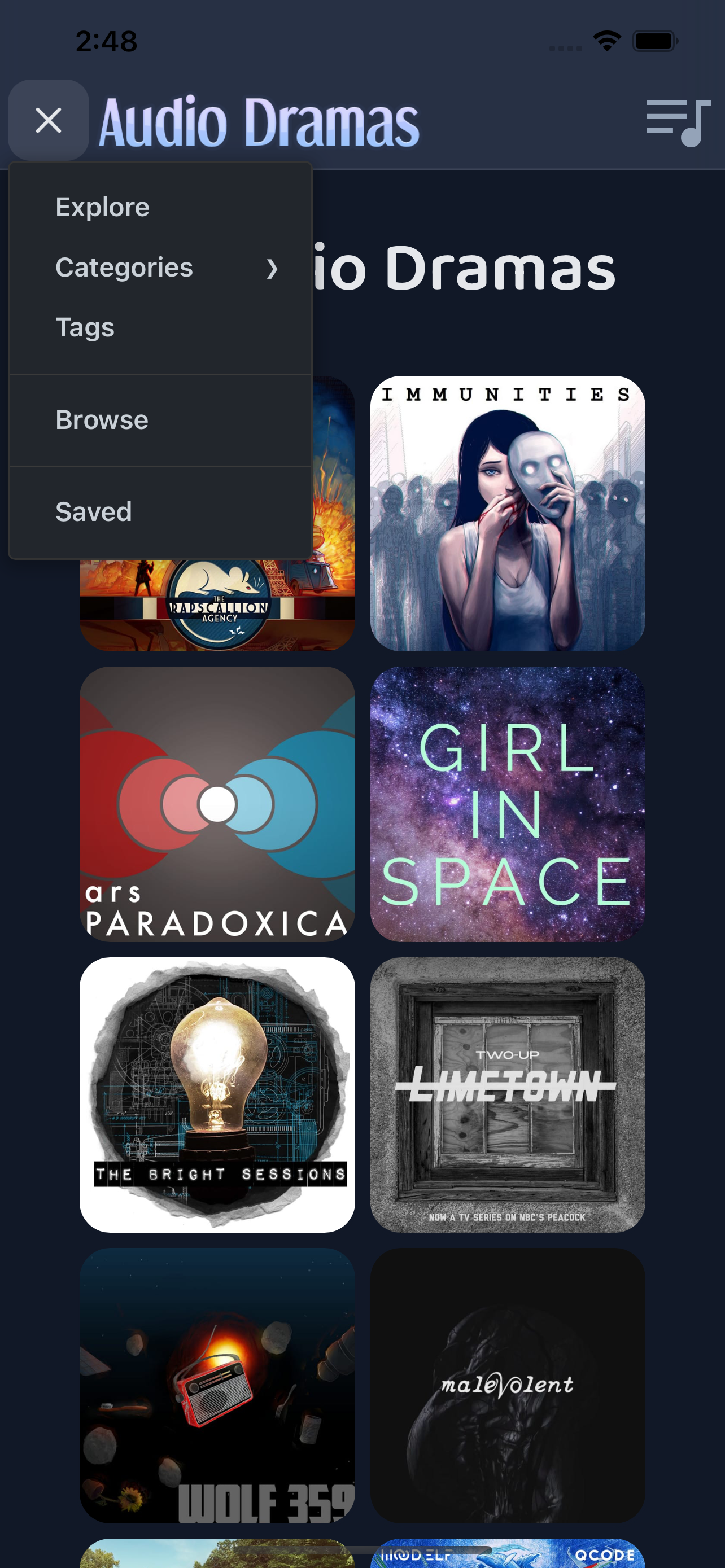 Audio Dramas