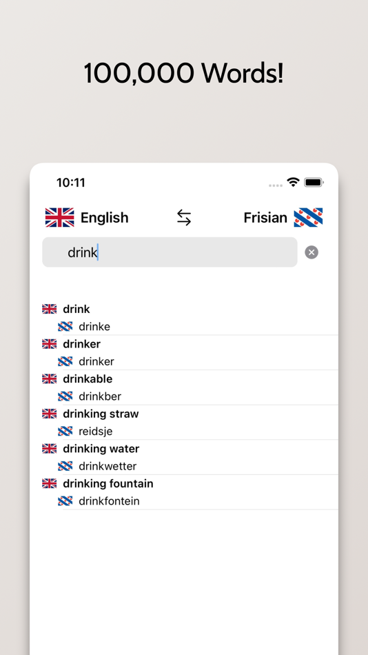 #3. Frisian-English Dictionary (iOS) Podle: FB PUBLISHING LLC