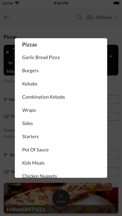 Tasty Bites Pizza&Kebab House. Screenshot
