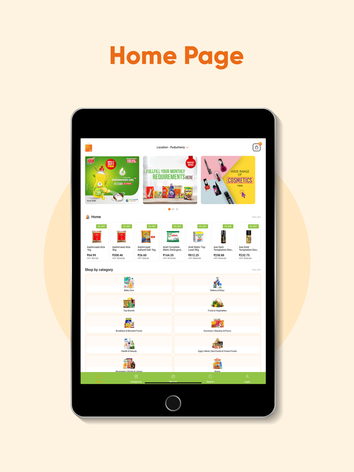 Indbazaar-Online Grocery Store