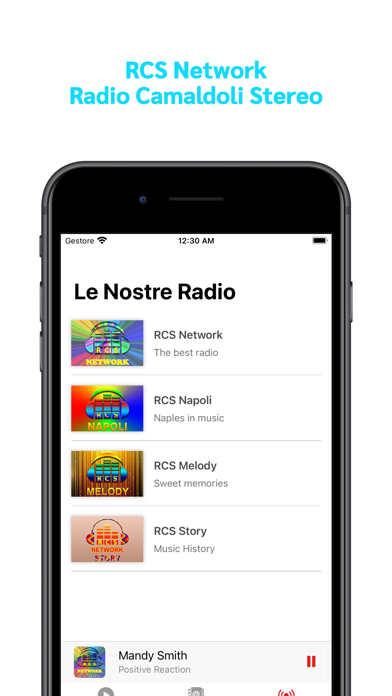 RCS Network Screenshot