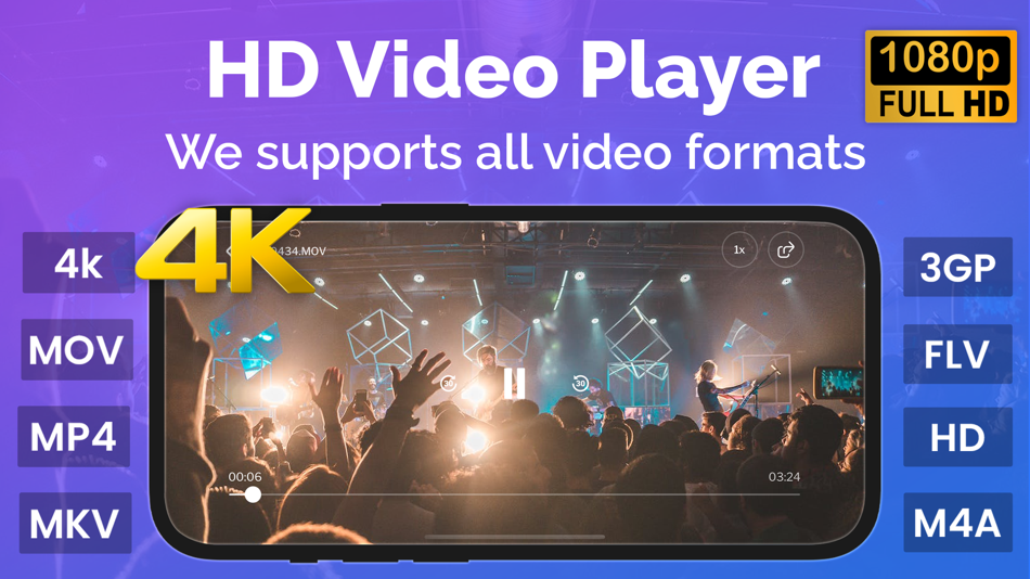 HD Video Player - Movie Player - 1.1 - (iOS)