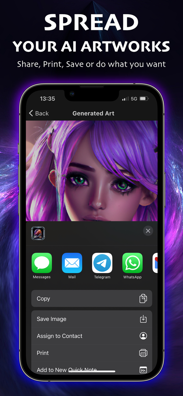 A.I Art Generator App