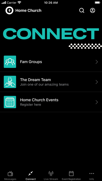 Home Church Official App Screenshot