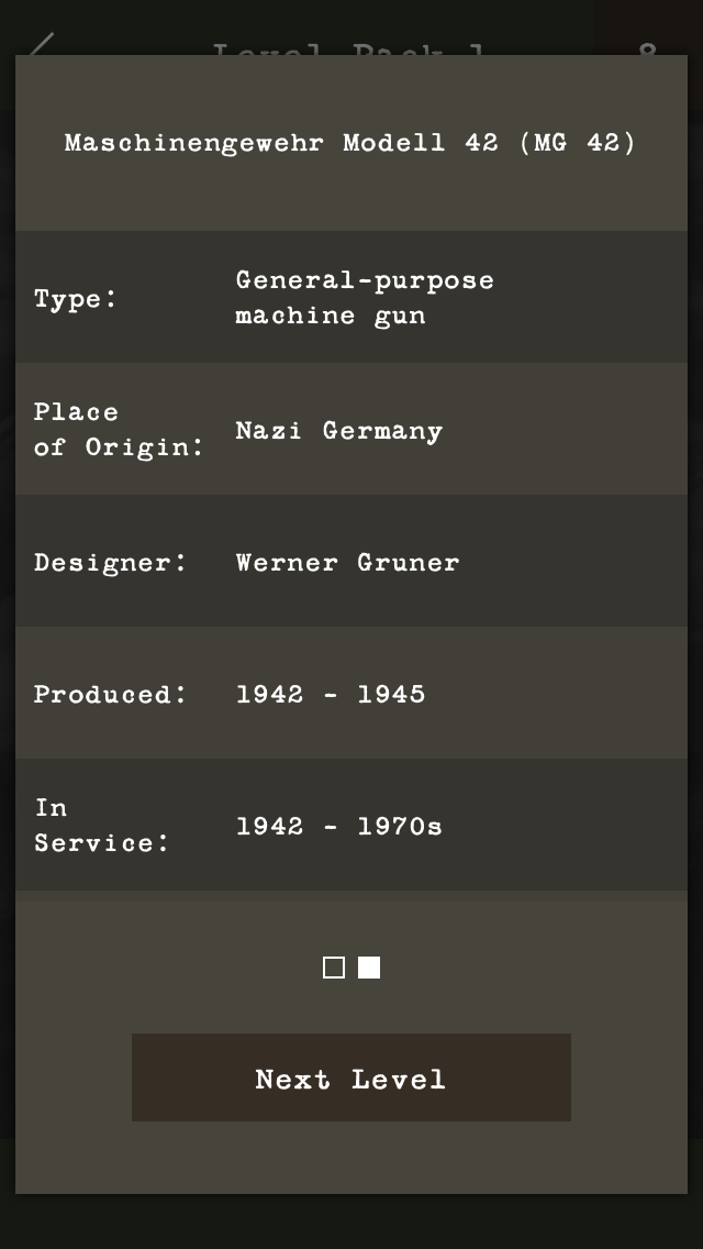 Guess the Modern Firearm