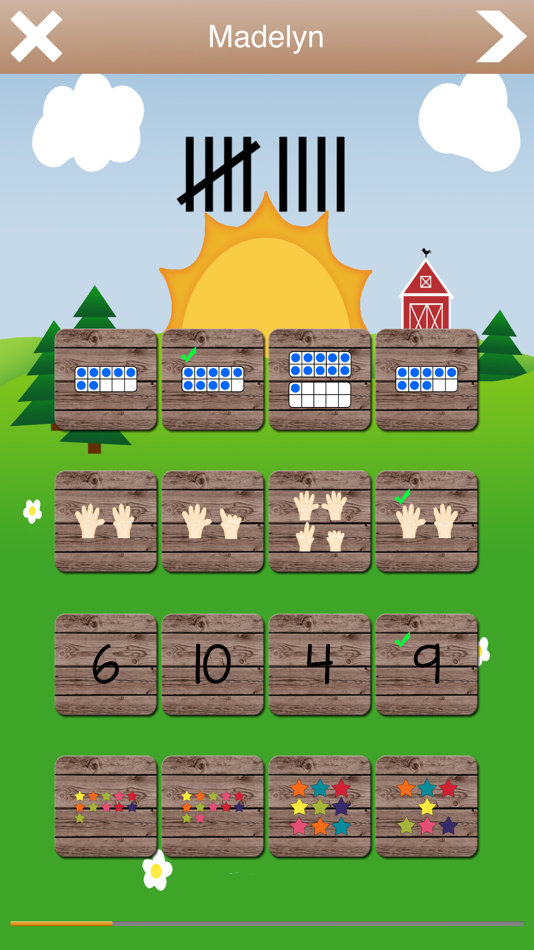 #4. Tiny Human Counting (iOS) 由: I Teach Tiny Humans, LLC