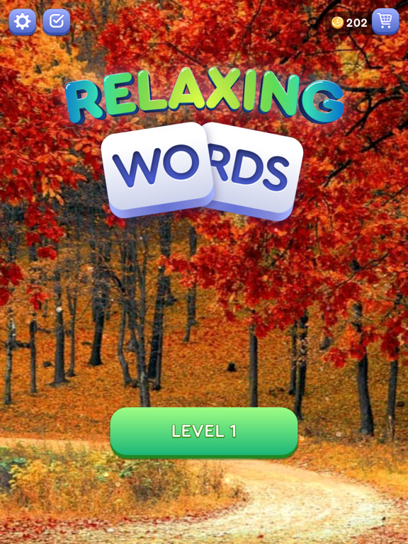 Relaxing Words - Word Puzzles iPad screenshot 5 - Games app