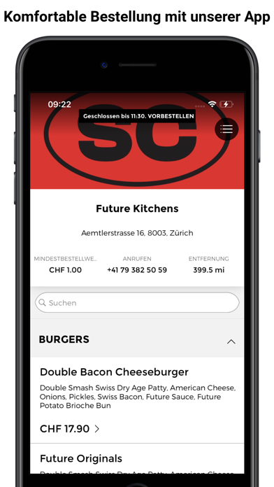 Future Kitchens Screenshot