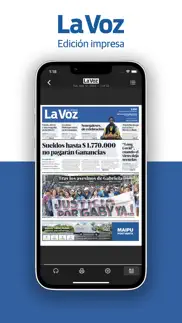 la voz - edición impresa iphone screenshot 3