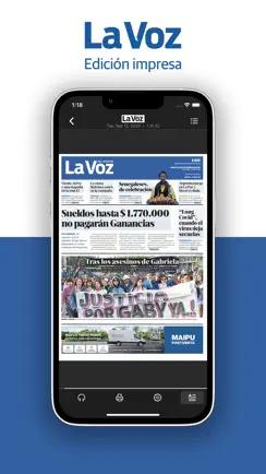 La Voz - Edición Impresa iPhone image 3