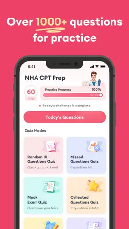 Game screenshot NHA CPT Test Prep 2023 mod apk