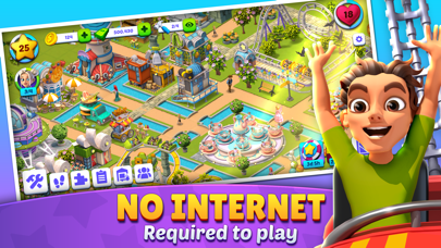 Roller Coaster Life Theme Park Screenshot