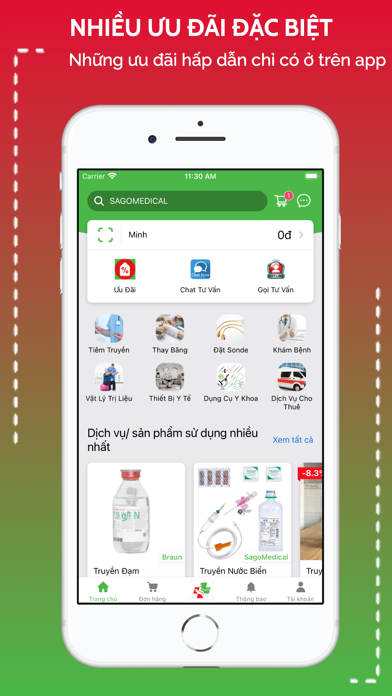 SagoMedical - Dịch Vụ Y Tế Screenshot