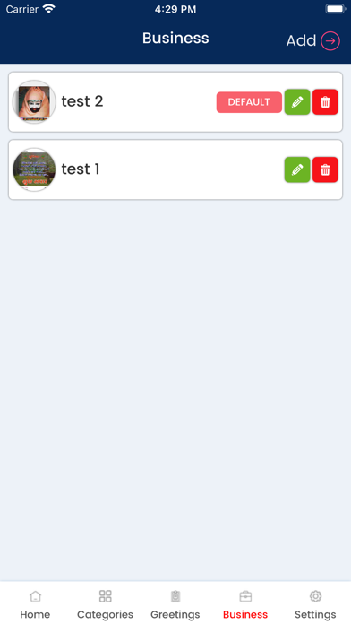 365 Posts App - Festival Post Screenshot