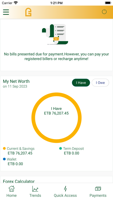 DGB iMobile Screenshot