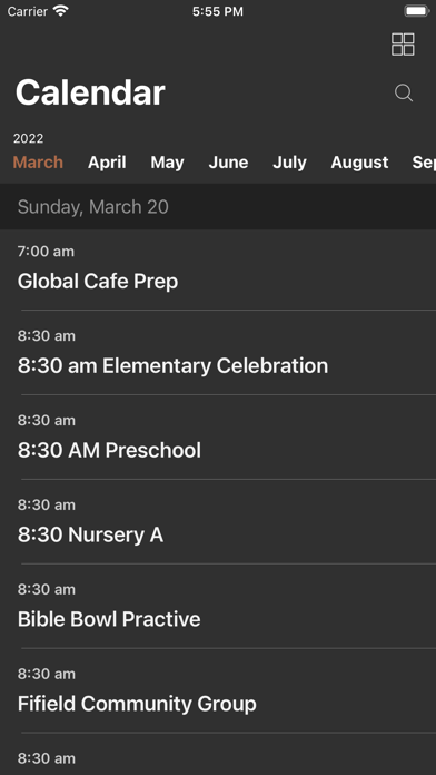 Westerville Christian Church Screenshot