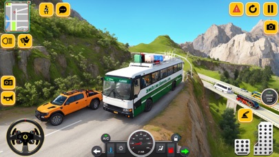 Heavy Bus Driving Hill Station Screenshot