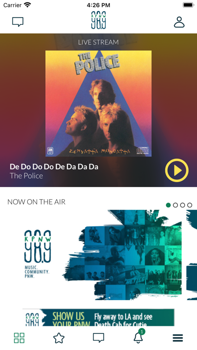 98.9 KPNW Screenshot