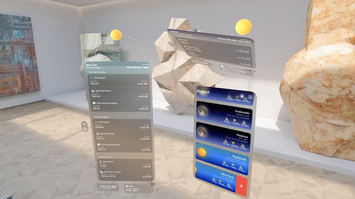 Sunlight − Rise & Set Times screenshot 3