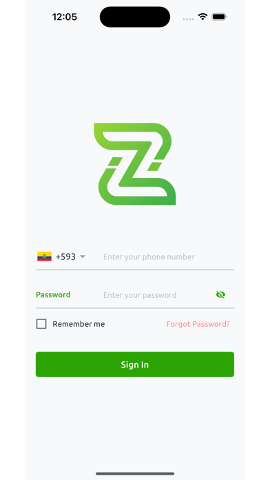 App screenshot