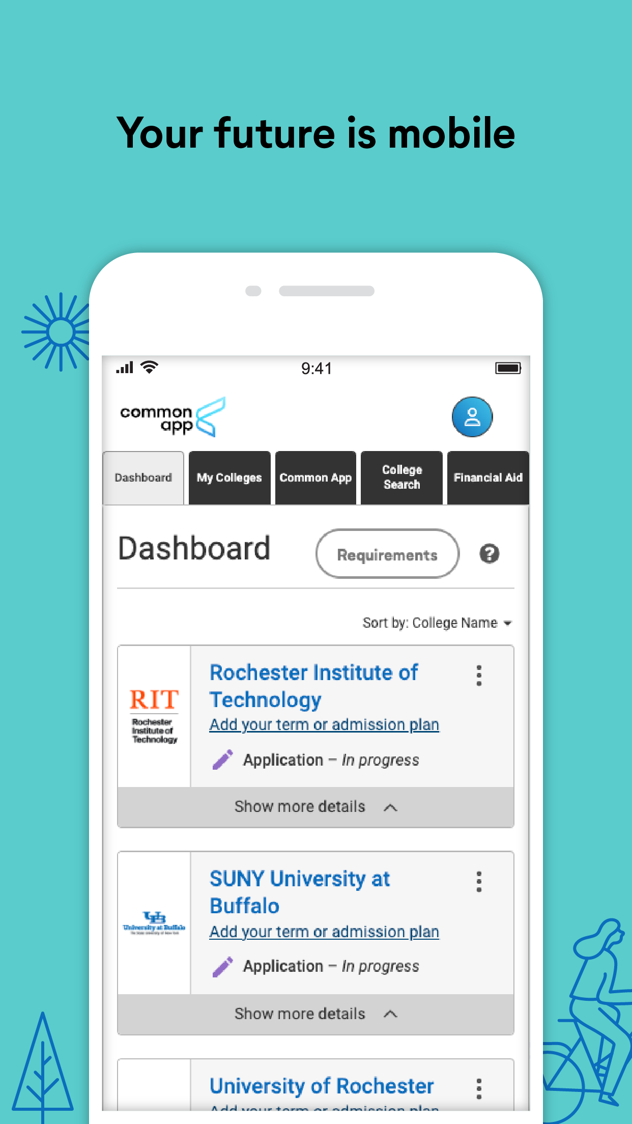 Common App screenshot 1