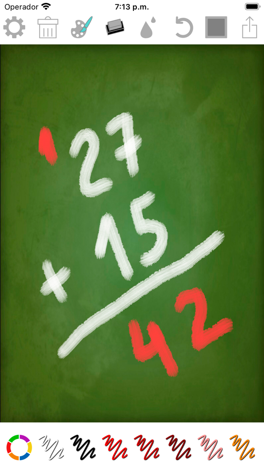 #5. Painting on blackboard (iOS) 由: Mireia Lluch Ortola