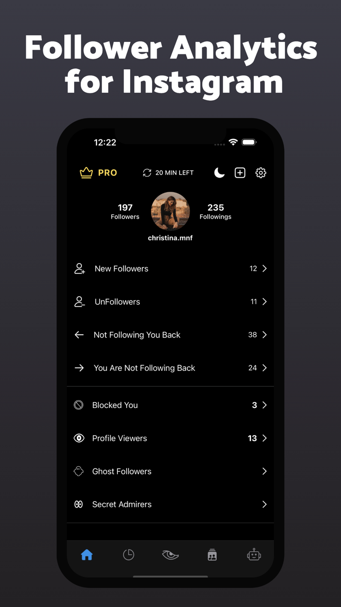Report King - Follower Tracker