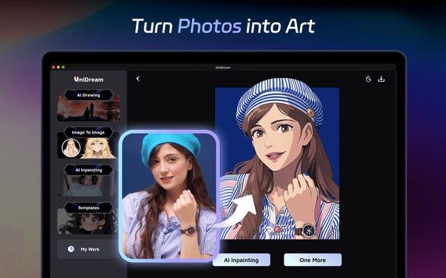 ‎AI Art Generator - Uni Dream Capture d'écran