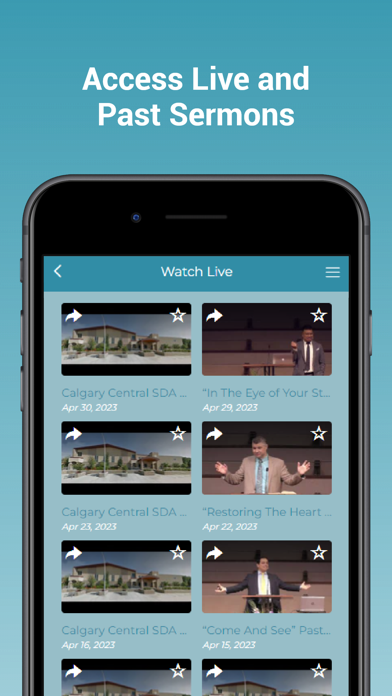 Calgary Central SDA Church Screenshot