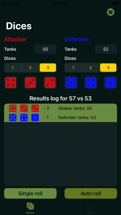 Risk-y Dices Screenshot