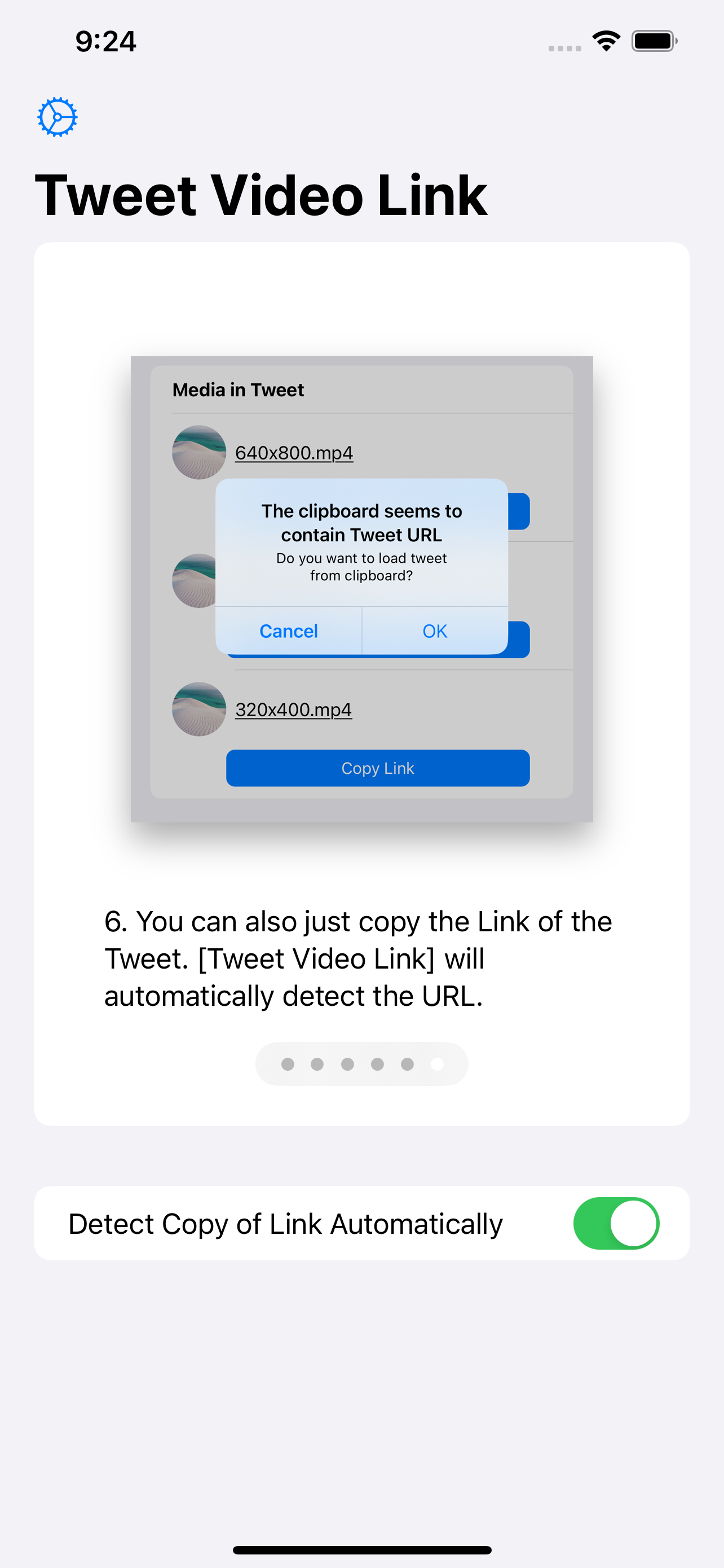 Tweet Video Links for Twitter