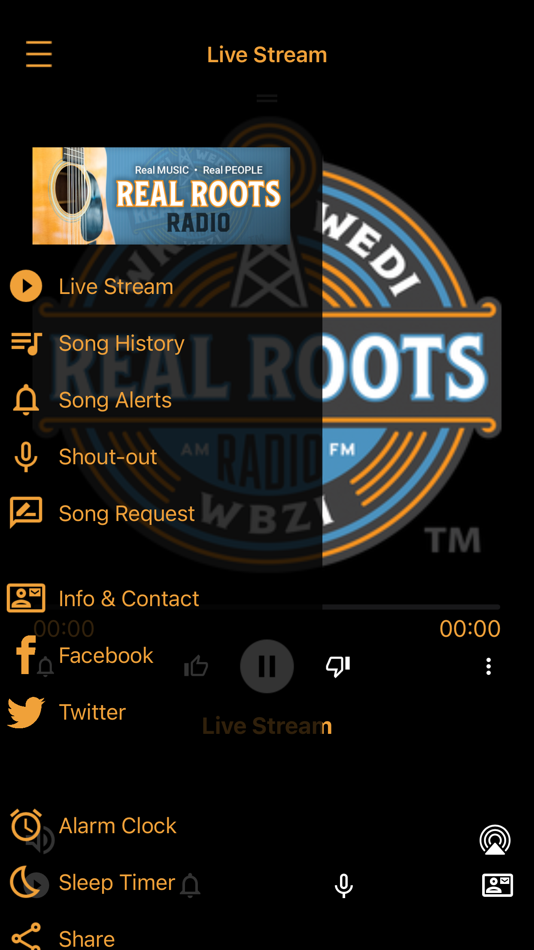 #2. Real Roots Radio (iOS) 由: Town and Country Broadcasting