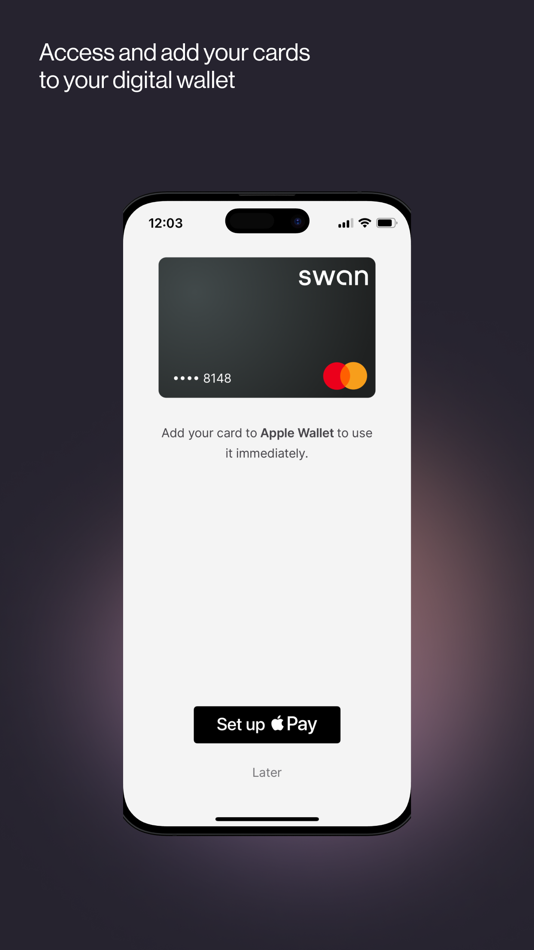 #3. Swan Banking (iOS) 由: Swan Bank