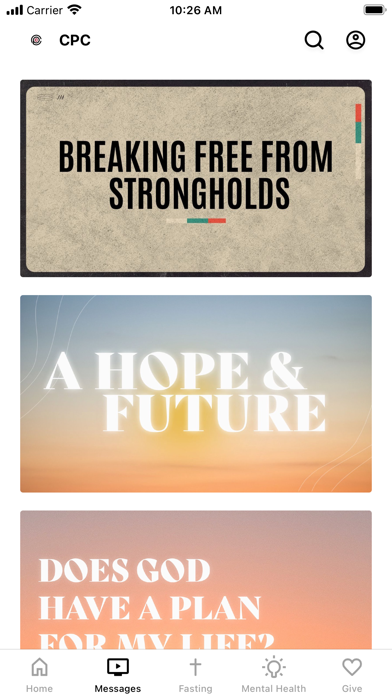 Cornerstone Pentecostal Church Screenshot