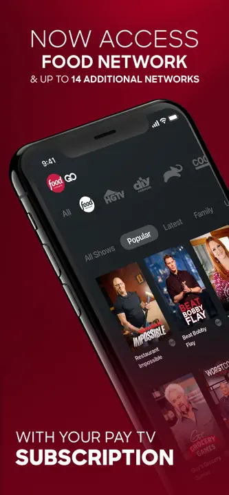 Food Network GO : capture d’écran 1 sur 5