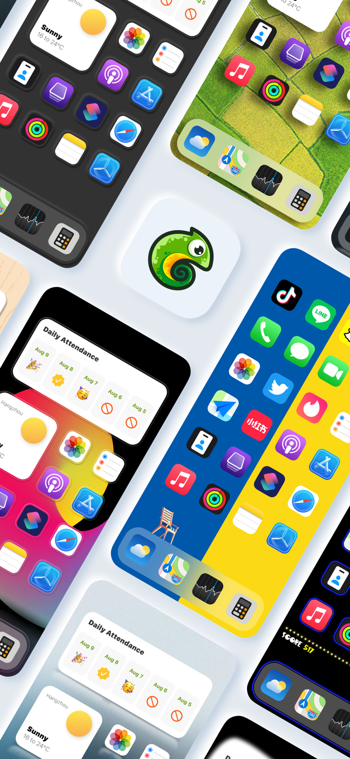 Chameleon - Widget Wallpapers