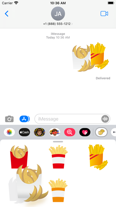 Potato sticker Screenshot