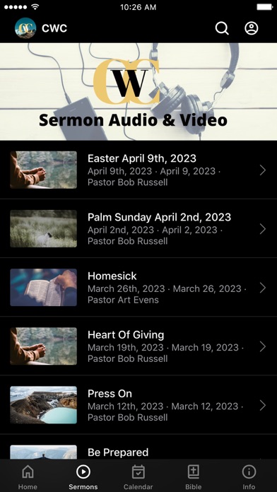 Community Wesleyan Church Screenshot