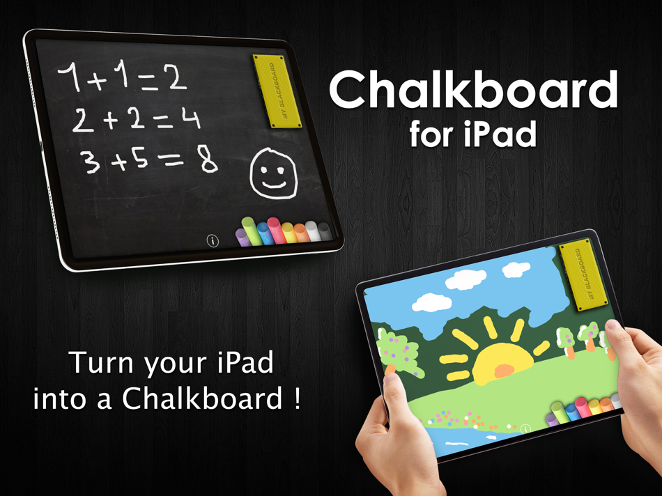 #1. Chalkboard for iPad (iOS) Podle: Alexandre Morcos