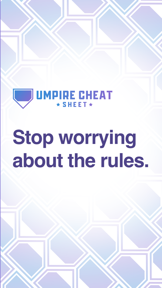 #1. Umpire Cheat Sheet (iOS) 由: Shane Heyworth