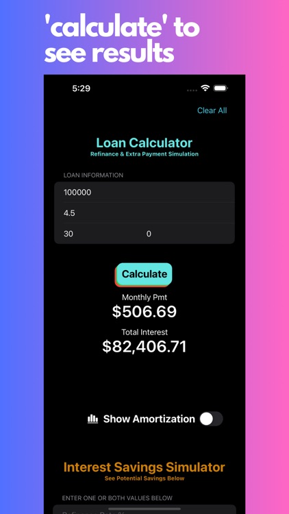 Mortgage Refinance Calculator