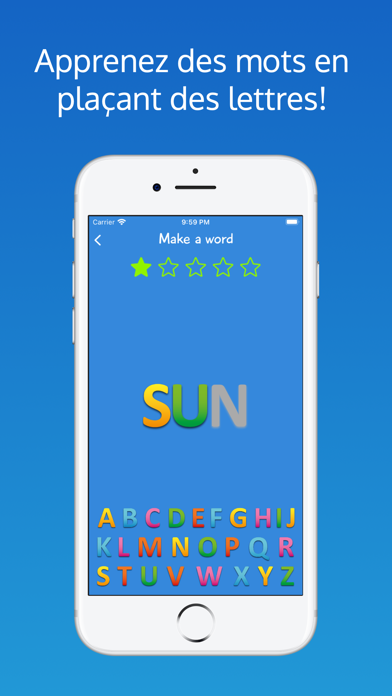 Screenshot #3 pour Alphabet anglais drôle !
