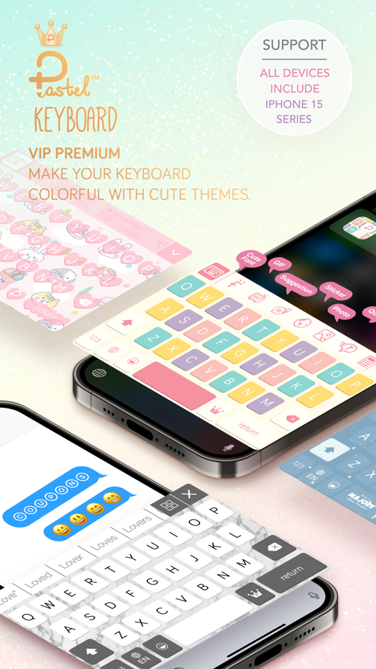Pastel Keyboard - VIP Premium - 2.21.0 - (iOS)